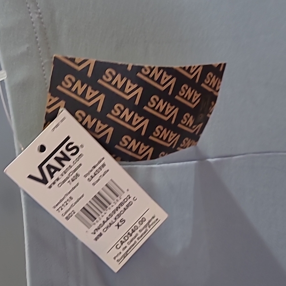 NWT Vans Baby Blue Chalkboard Classic Leggings XS New - Picture 4 of 5